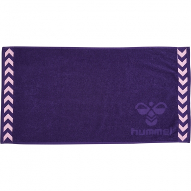 hummel Small Logo Towel Purple 100x50cm